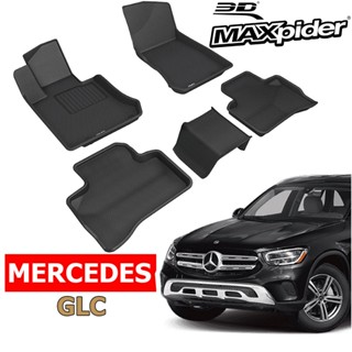 Thảm Lót Sàn MERCEDES GLC CLASS 200/250/300/X253/X254/AMG/4Matic chính hãng 3D MAXpider KAGU