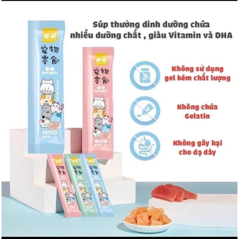 Soup sizuka dành cho Mèo 15gram