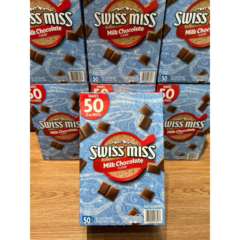 BỘT CACAO SWISS MISS HOT COCOA MIX MILK CHOCOLATE -thùng 50 gói