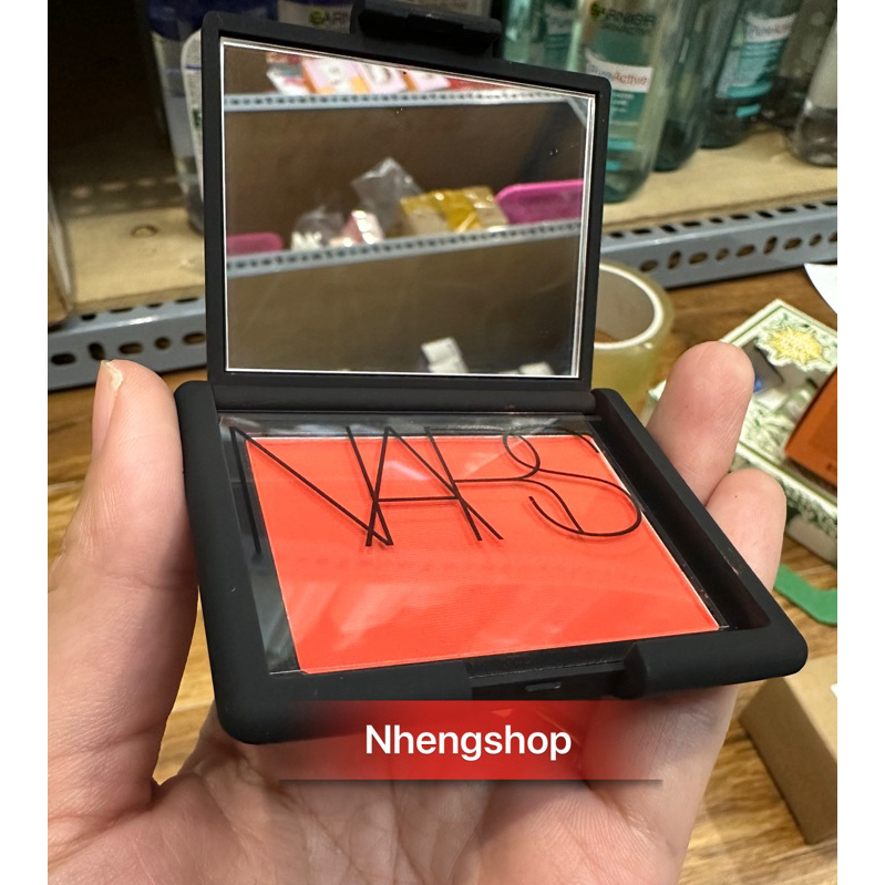 [1,2g/4,8g] Nars - MÁ HỒNG NARS BLUSH MINI MÀU ORGASM/ EXHIBIT A