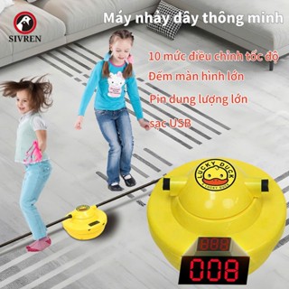 Máy nhảy dây tự động thông minh SIVREN, điều khiển từ xa Chỉnh Tốc Độ, Thích hợp để giải trí và tập thể dục tại nhà