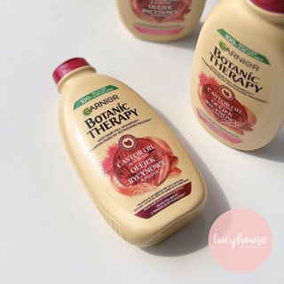 Dầu gội kích thích mọc tóc Garnier Botanic Therapy dầu thầu dầu castor oil & hạnh nhân 400ml