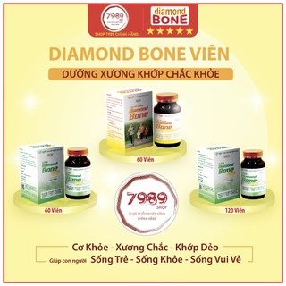  Viên Diamond Bone - Thay thuốc bổ xương khớp bổ khớp mỹ đẩy lùi thoát vị đĩa đệm loãng xương thoái hóa khớp xương 