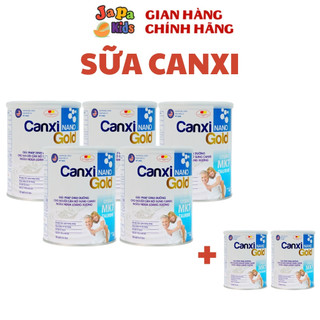    Mua 5 Tặng 2   Sữa CanXi Cho Người Già Hỗ Trợ Xương Khớp Ngăn Ngừa Loãng Xương 900G Chính hãng Japa Kids 