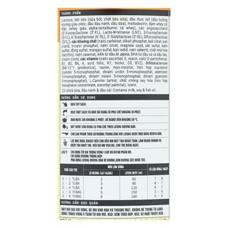 Sữa bột Optimum Gold số 1 800g mẫu mới