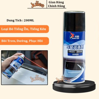 Xịt Dưỡng Cao Su Gioăng Cửa Kính Ô Tô XUANYUN 200ML - Làm Mềm Phục Hồi Chống Kẹt Bôi Trơn Ron Cửa Kính Ô Tô JULIEE
