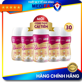  Thùng 30 Chai Sữa Nước Glucerna 220ml Công Thức Cải Tiến Mới Cho Người Tiểu Đường 