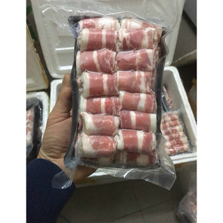 500gr Ba chỉ bò Mỹ thái cuộn (giao hàng Hà Nội-ship ngay)