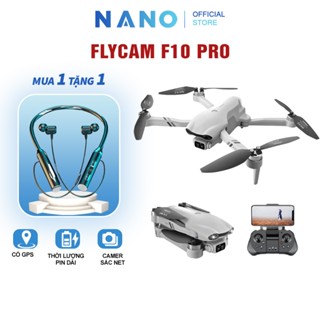 Flycam F10, Flycam Mini Camera HD, Có GPS, Tự Bay Về