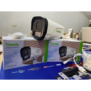 ( Camera ip giá rẻ )Camera IP POE Tiandy TC-C13ZN màu mic (Tặng kèm chân đế)