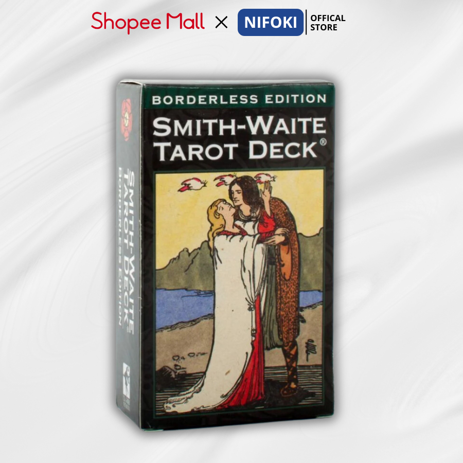 [Size Chuẩn] Bộ bài Borderless Edition Combo tarot và phụ kiện Bộ Bài Smith Waite Nifoki C6 Phong Cá