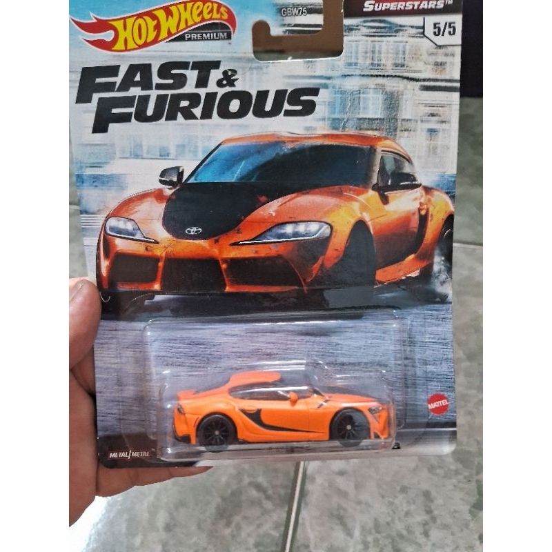 HOT WHEELS PREMIUM TOYOTA GR SUPRA FAST AND FURIOUS