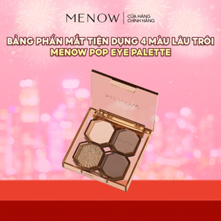 Bảng phấn mắt tiện dụng 4 màu tự nhiên MENOW Pop Eye Palette lâu trôi 4.5g