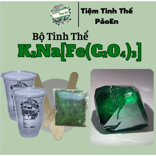   K2Na  Bộ dụng cụ làm tinh thể   có giấy hướng dẫn   