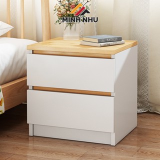 Tủ đầu giường Minh Như tab kê đầu giường đa năng, tủ đựng đồ nhiều ngăn trang trí decor phòng chất liệu  gỗ MDF cao cấp