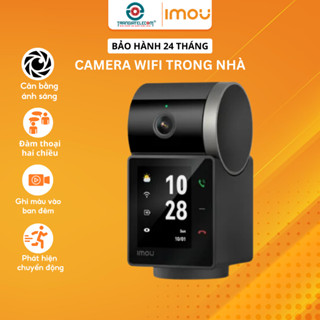 Camera Wifi Trong Nhà IMOU Rex VT Pro 3K S2VBP Pin Sạc Xoay 360, Gọi Video 2 Chiều - TRANGIATELECOM