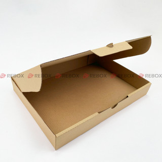 Hộp carton dẹt 35x25x5 cm - 25 hộp đóng hàng, hộp gói hàng, hộp quà, hộp nắp gài - RMD41