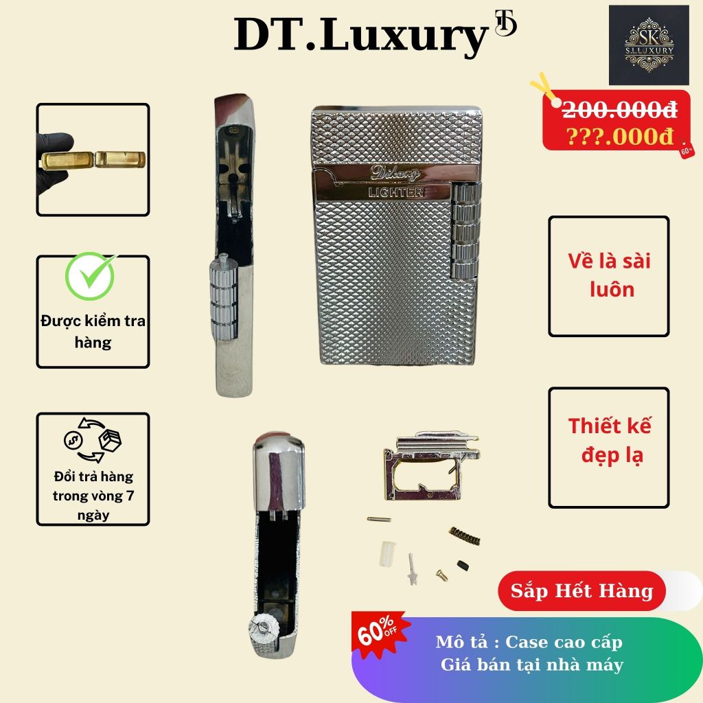 Case Dupont vảy rồng bạc thiết kế đẹp lạ bắt mắt giá rẻ