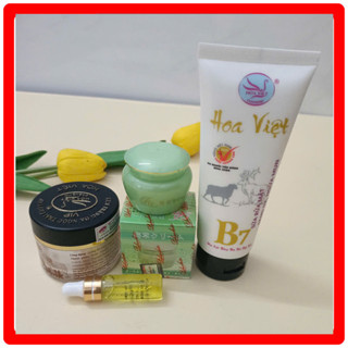 Kem nám hoa việt kem lẻ và sữa rửa mặt ngừa nám, tàn nhang, dưỡng trắng da