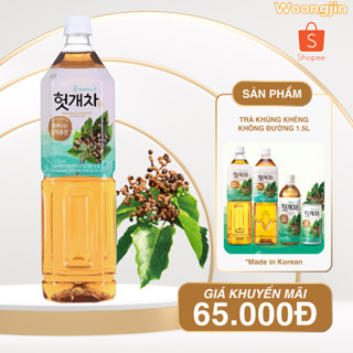 Trà Khúng Khéng Không Đường - Woongjin chai 1.5L
