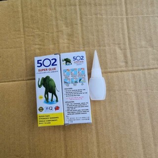 Keo dán sắt 502 (loại tốt) (5 Chai)
