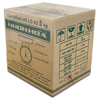 Cân Đồng Hồ Lò Xo Nhơn Hòa 1,2,5 Kg Chính Hãng