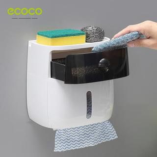 Kệ để giấy nhà vệ sinh 2 tầng Ecoco E1804 (màu ngẫu nhiên)