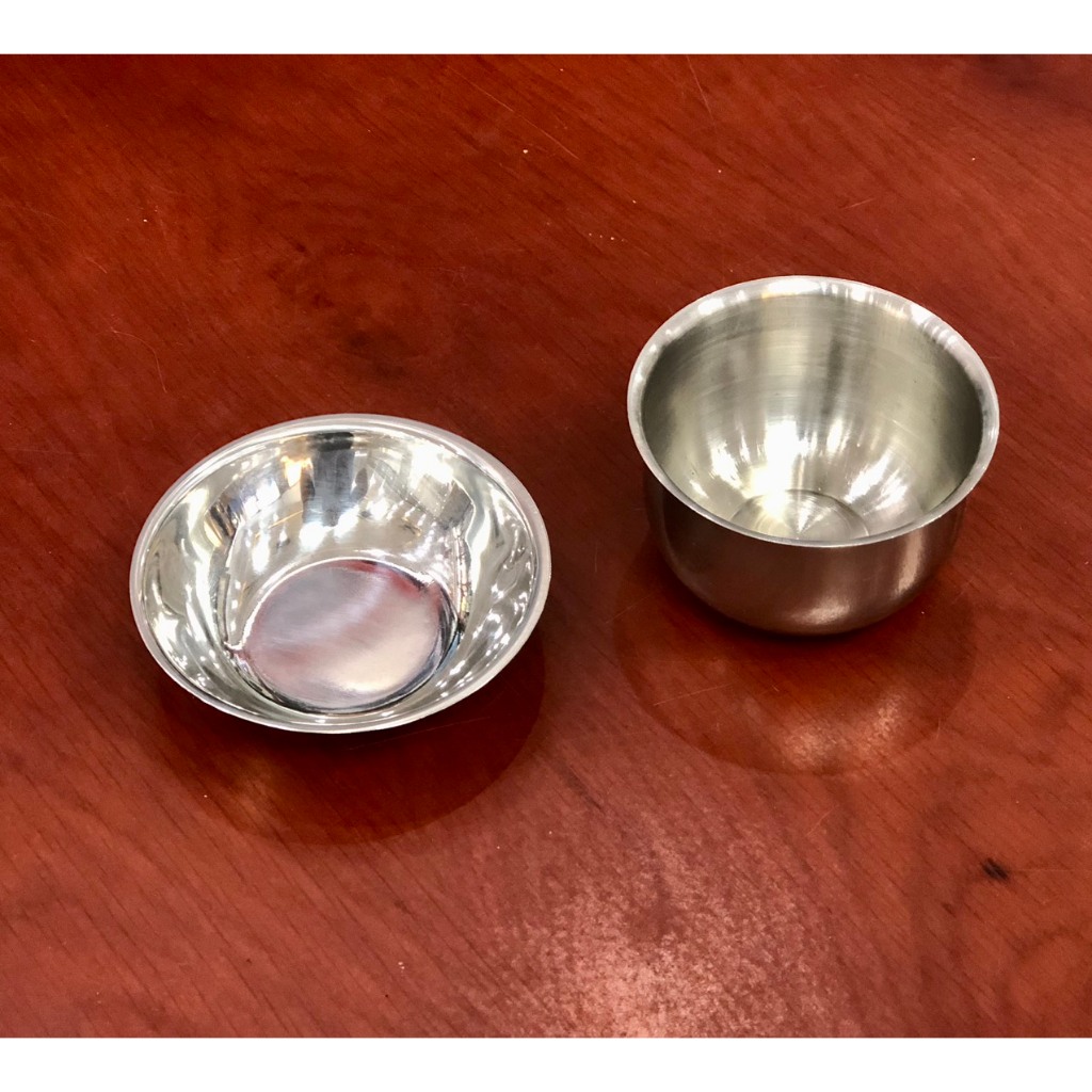 Chén inox y tế sâu/cạn