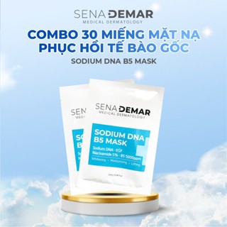 Combo 30 miếng mặt nạ SENADEMAR phục hồi tinh chất tế bào gốc giúp da sáng mịn,phục hồi chuyên sâu