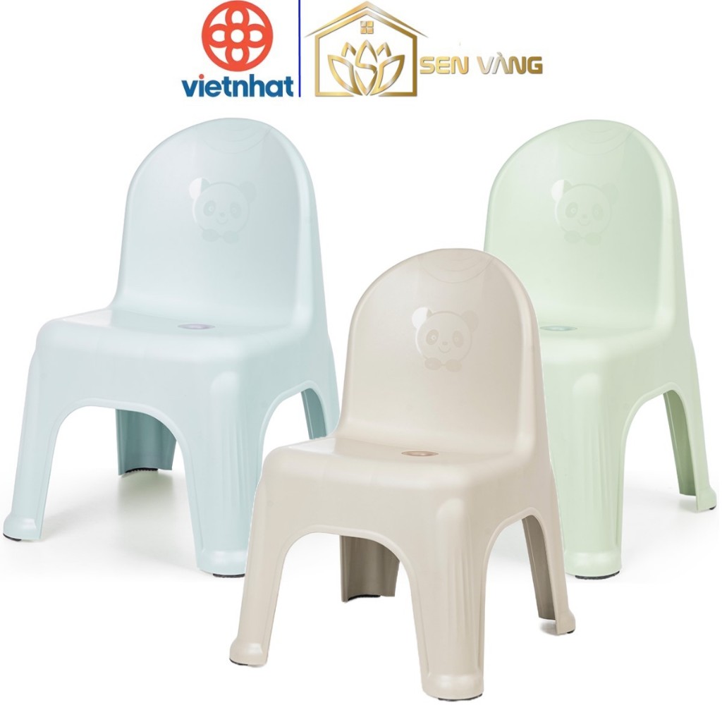  Ghế tựa lưng trẻ em HOKORI nhựa VIỆT NHẬT cao cấp - Tập cho bé ngồi ghế mẫu giáo - 1952 