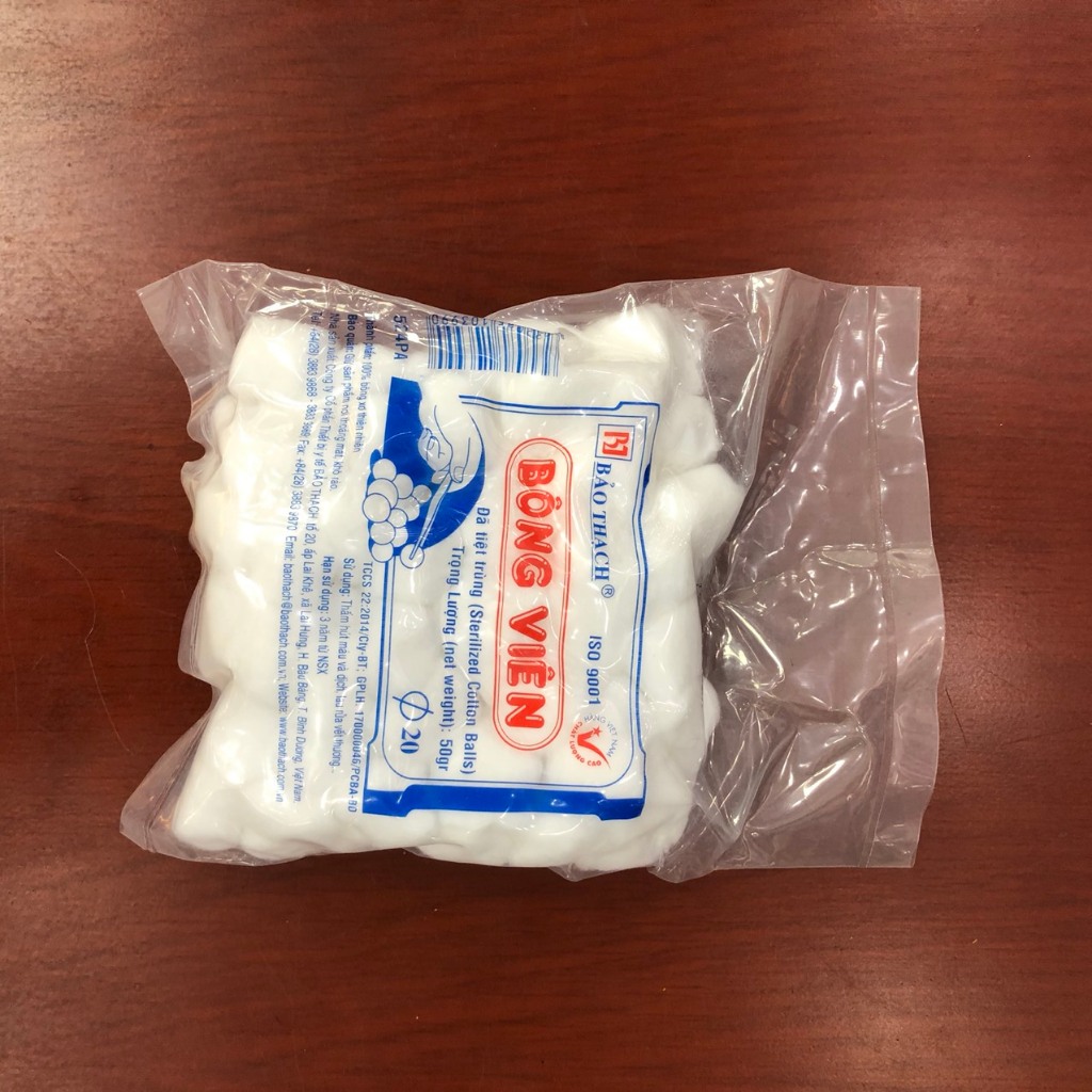 Bông viên 50gr Bảo Thạch