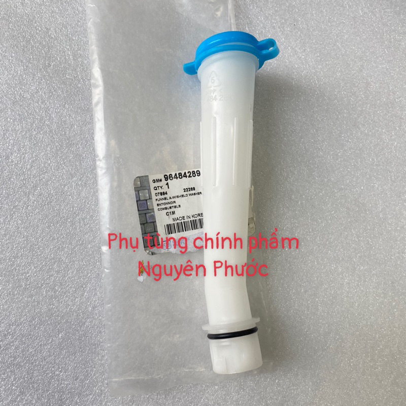 Ống - Cổ đổ nước rửa kính [Chính hãng GM]  Spark M200 2008  -> 2013  (Matiz 3), Matiz Joy - Supper  I 96484289