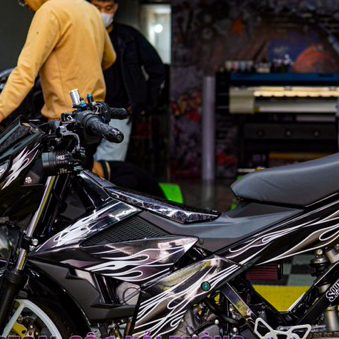 tem lửa raider satria