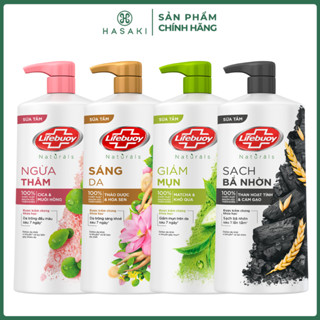[DAILY] Sữa Tắm Lifebuoy 800gr Detox Sạch Sâu Khỏi Bụi Mịn Pm2.5 100% Từ Thiên Nhiên Hasaki