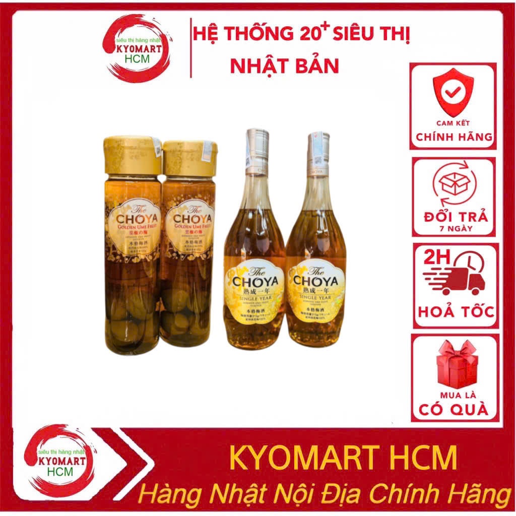 Nước mơ Choya The Single Year Nhật Bản
