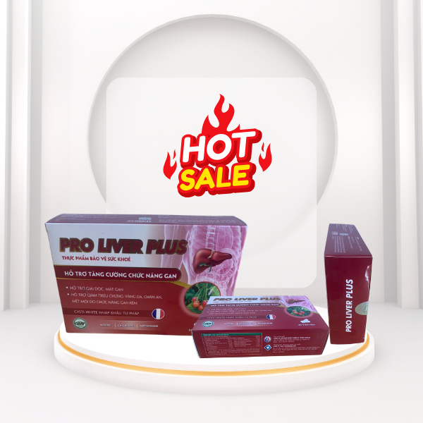 Thực phẩm bảo vệ sức khỏe Pro Liver Plus hỗ trợ chức năng gan