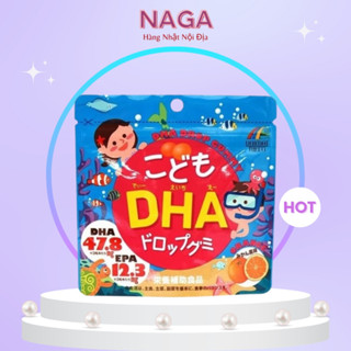 Kẹo dẻo bổ sung DHA cho bé Nhật Bản