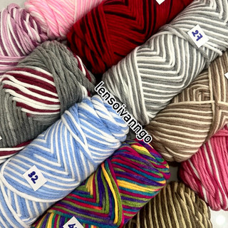 Len cotton love (len ống nội địa 3mm) (cuộn 100gr) (26292)