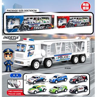 đồ chơi xe công teno chở 6 xe siêu đẹp