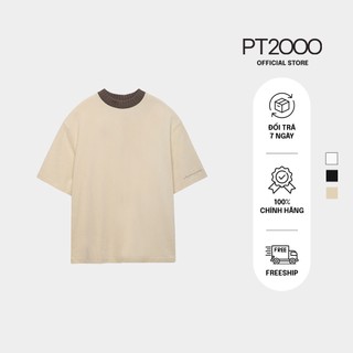 Áo thun nam PT2000 tay ngắn, vải cotton cao cấp, dày dặn, form suông trẻ trung (AP-3015N)