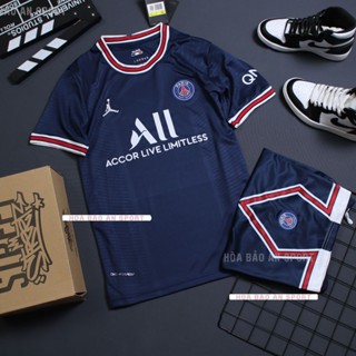 Quần Áo Bóng Đá clb PSG Màu xANH Đen Hàng mới về 2022 - Áo Paris Saint-Germain F.C 2022
