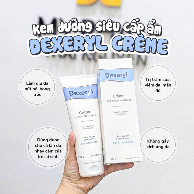 (Rẻ vô địch)(Date tháng 4/2027) Kem dưỡng da Dexeryl 50g