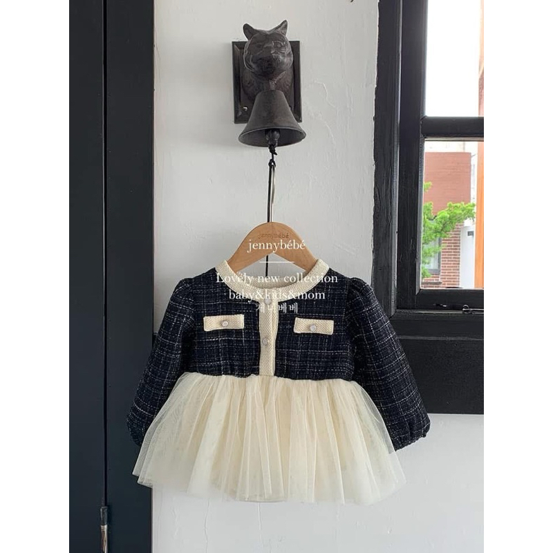 váy suit dạ thiết kế chuẩn jennybebe