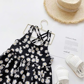 RG183_Rập giấy may đầm maxi hở lưng trẻ em
