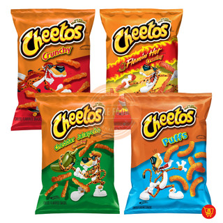 Snack Cheetos vị ớt Jalapeno, Flamin’hot, puff, Crunchy nhập khẩu Mỹ