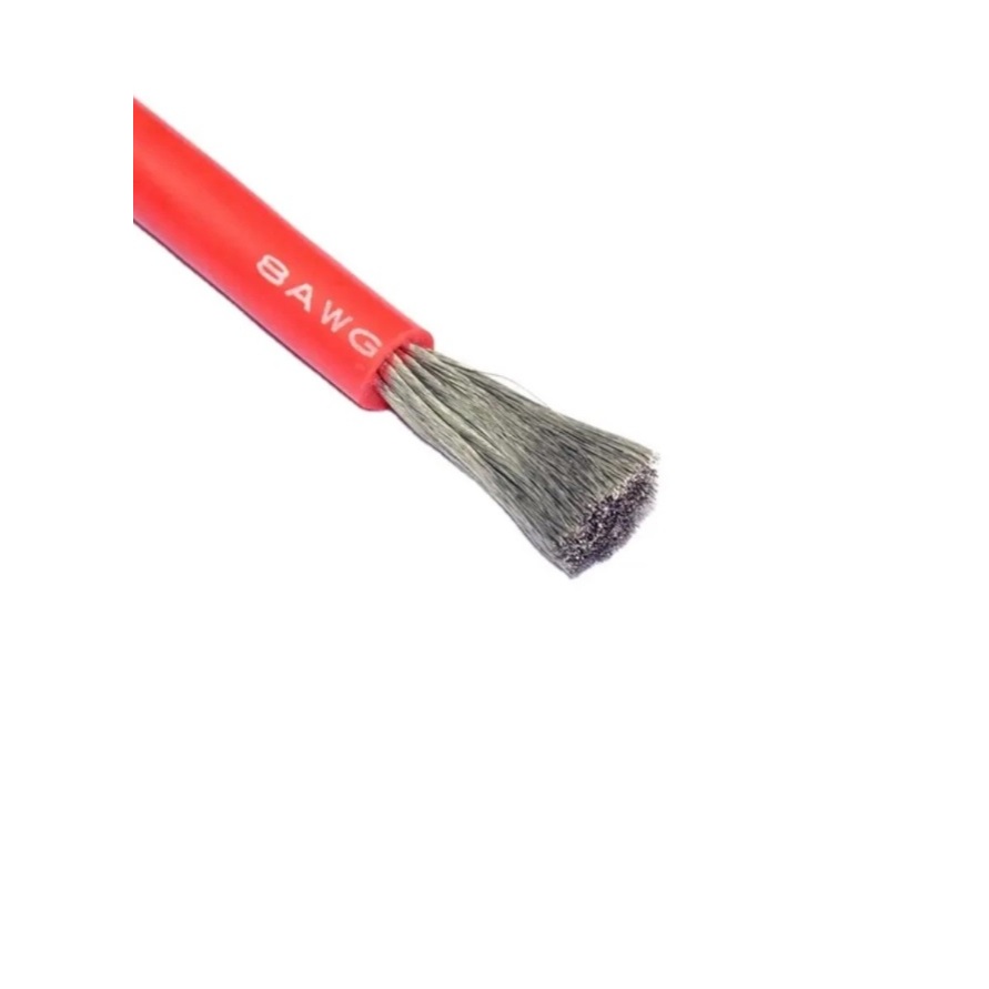 Dây chịu nhiệt AWG vỏ silicon dùng nối pin 8AWG-10AWG -12AWG Dây siêu mềm chịu tải cao