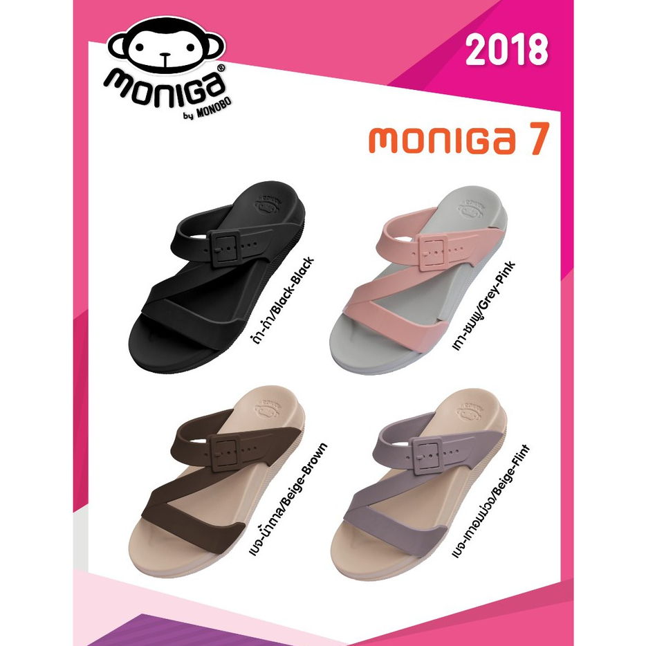 Dép Moniga đế cao Thái Lan