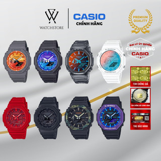 Đồng Hồ Nam Casio Series GA-2100 Quartz Thiết Kế Mặt Kính Khoáng 45.4mm Vỏ Và Dây Nhựa Bền Bỉ Chính Hãng - WATCHSTORE