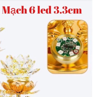 Mạch led thay cho đèn pha lê, bo mạch led, hũ mạch led