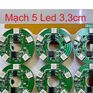 Mạch led thay cho đèn pha lê, bo mạch led, hũ mạch led